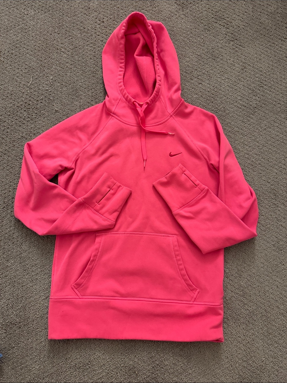 Nike Bright Pink Hooded Pullover